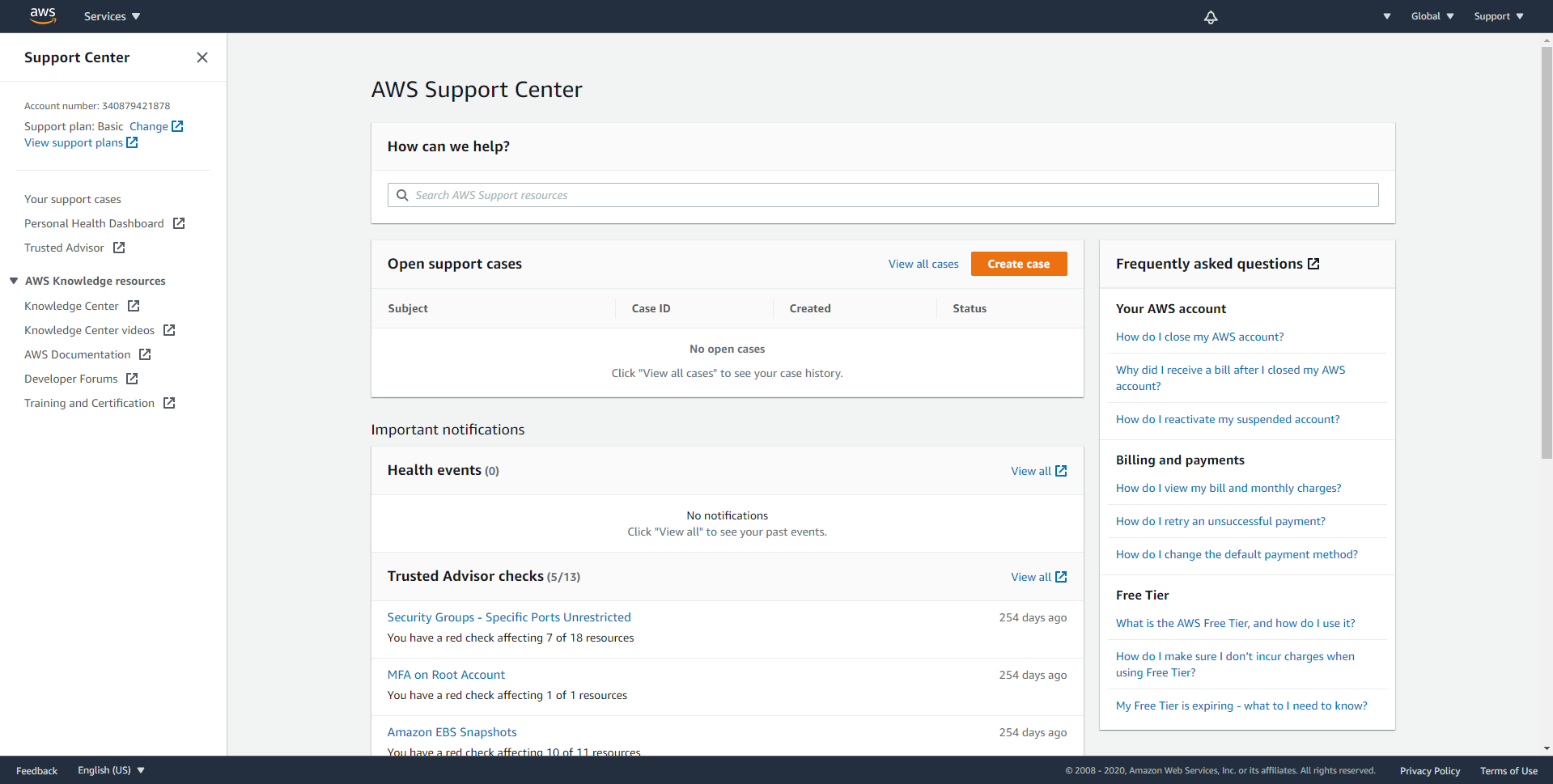 AWS Support